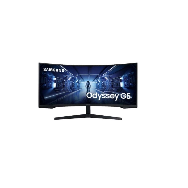 MONITOR LED SAMSUNG ODYSSEY G5 CURVO LC34G55TWWPXEN 34" UltraWide QHD 165Hz AMD FreeSync Tempo risposta 1 ms