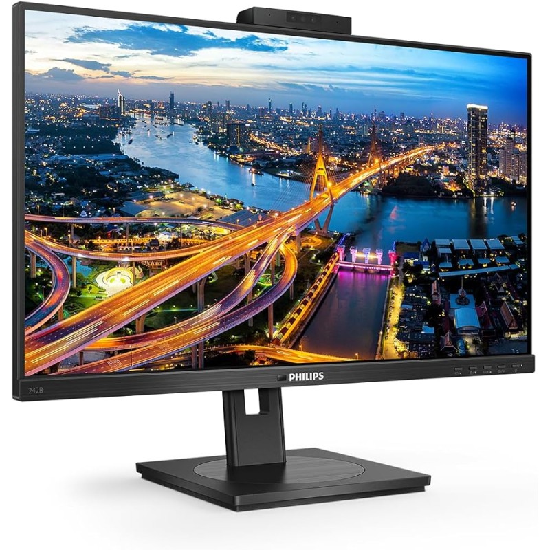 MONITOR LED PHILIPS B Line 242B1H 23,8" IPS FullHD 75Hz Tempo risposta 4ms Altoparlanti da 4W