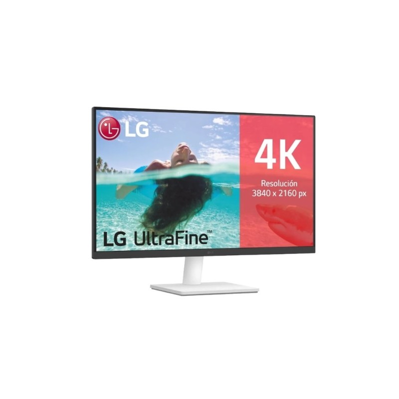 MONITOR LED LG ULTRAFINE IPS UltraHD 4K HDR10 27"27US500-W Tempo risposta 5 ms