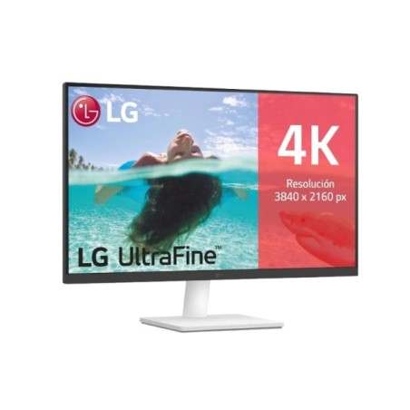 MONITOR LED LG ULTRAFINE IPS UltraHD 4K HDR10 27"27US500-W Tempo risposta 5 ms