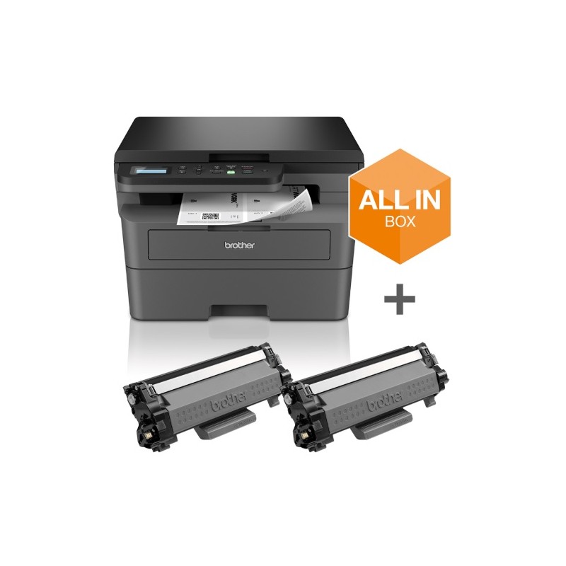 STAMPANTE MULTIFUNZIONE BROTHER DCP-L2627DWXL WIFI DUPLEX 32PPM DCPL2627DWXLRE1