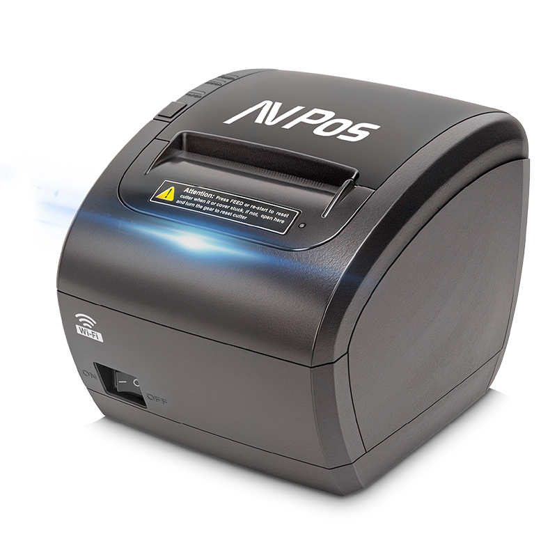 STAMPANTE TERMICA BIGLIETTI AVPos K90W AVP-K90W Velocità 300 mm/s Indicatore visivo e acustico