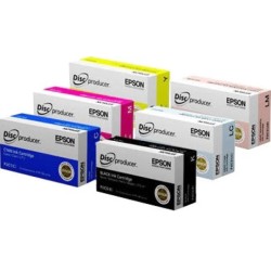 CARTUCCIA ORIGINALE EPSON PJIC3 PJIC7 MAGENTA CHIARO C13S020690 C13S020449 Discproducer PP-100