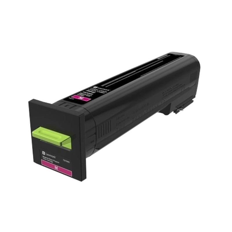 TONER ORIGINALE ORIGINALE LEXMARK 72K2XM0 72K2XME MAGENTA CS820 CS827 CX825 CX827 CX860