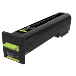 TONER ORIGINALE ORIGINALE LEXMARK 72K2XY0 72K2XYE GIALLO CS820 CS827 CX825 CX827 CX860