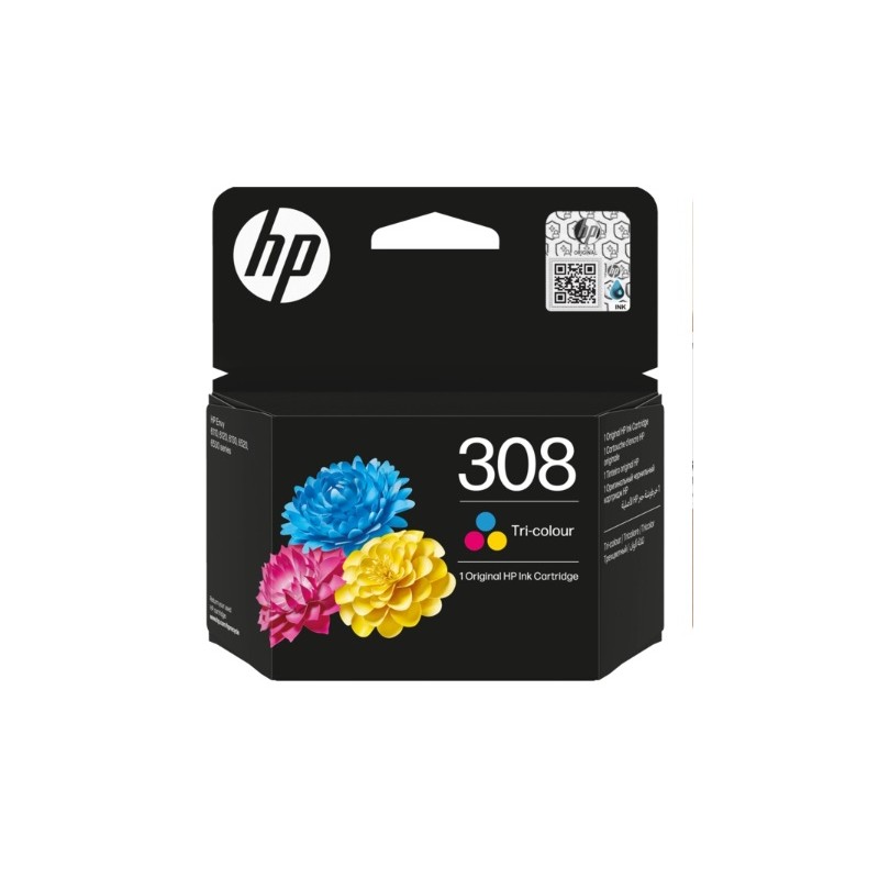 CARTUCCIA ORIGINALE HP 7FP20UE COLORE 308 Envy 6110e DeskJet 2910 2920