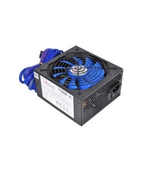 ALIMENTATORE L-LINK LL-PS-750-80+ da 750W LLPS75080+ VENTOLA BLU 140MM
