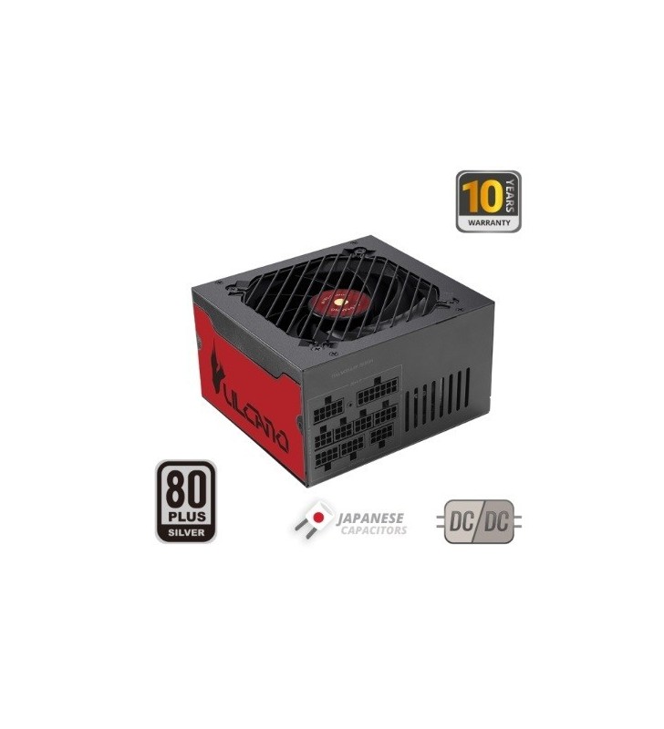 ALIMENTATORE ATX Mars Gaming MPVU750SIM 750W Certificazione 80 Plus Silver Modulare 14dB