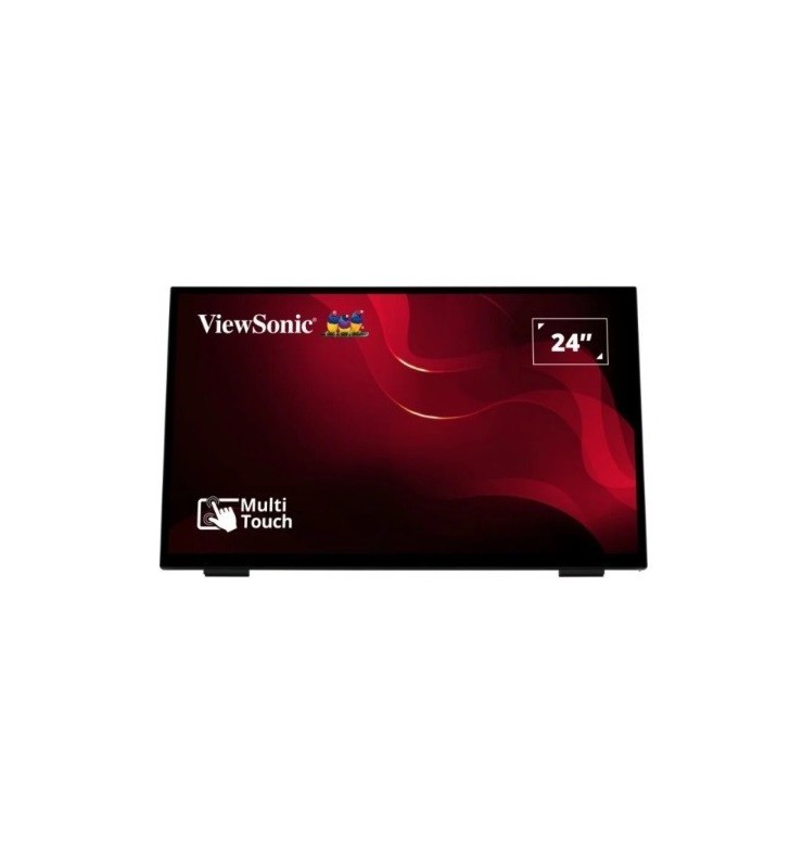 MONITOR touchscreen LED VIEWSONIC TD2465 da 23,8" FHD 60Hz Fino 10 punti contatto Tempo risposta 7ms