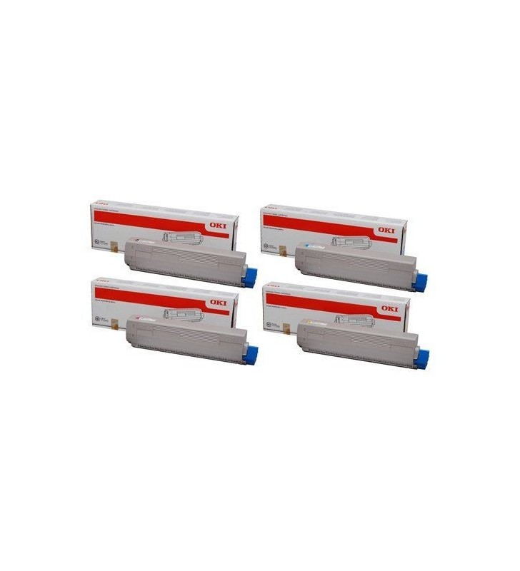 TONER ORIGINALE OKI 46471103 C823 C833 C843 CIANO 7K