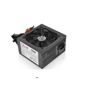 ALIMENTATORE L-LINK 500W Cavo di alimentazione incluso Ventola 12x12 Silenzioso LL-PS-500-CAB