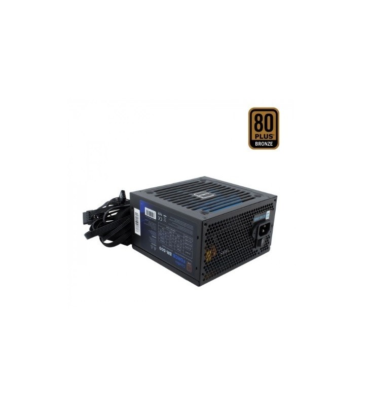 ALIMENTATORE COOLBOX PWEP500-85S 80 Plus Bronze 500W ATX PFC attivo Ventola da 120mm COO-PWEP500-85S