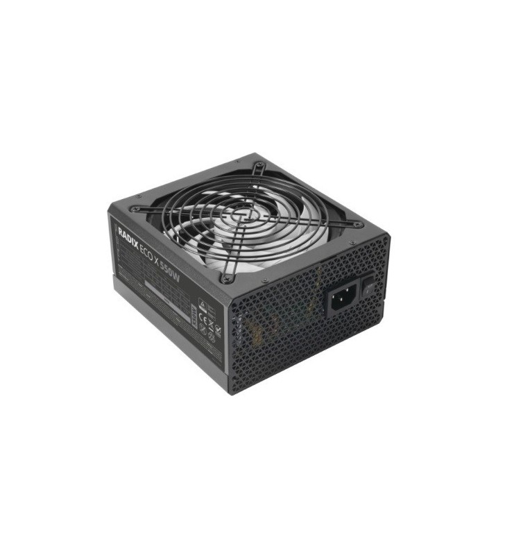 ALIMENTATORE TACENS RADIX ECO X550 550W 52003  ATX PFC attivo Ventola da 140mm a 12dB