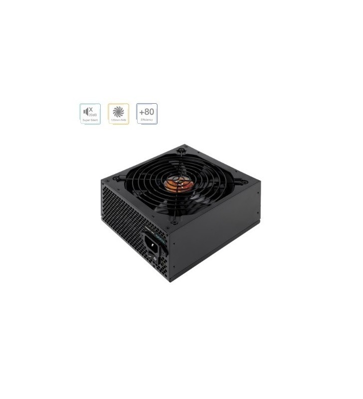 ALIMENTATORE TOOQ Helios ATX 650W APFC 80+ Bronze TQHELIOS-650SP Nero VENTOLA 120MM