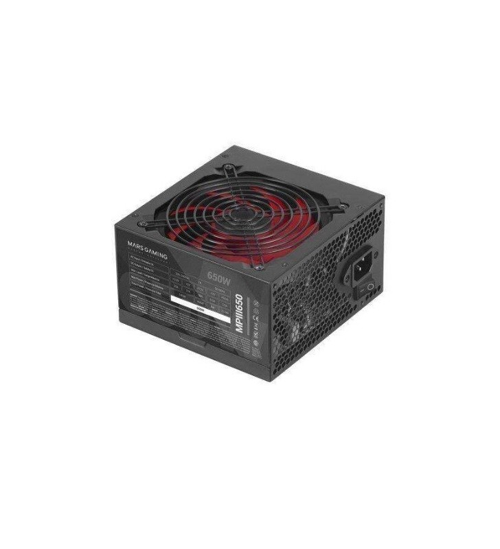 ALIMENTATORE ATX MARS Gaming MPIII650 650W Efficienza dell'85% PFC attivo Silenzioso
