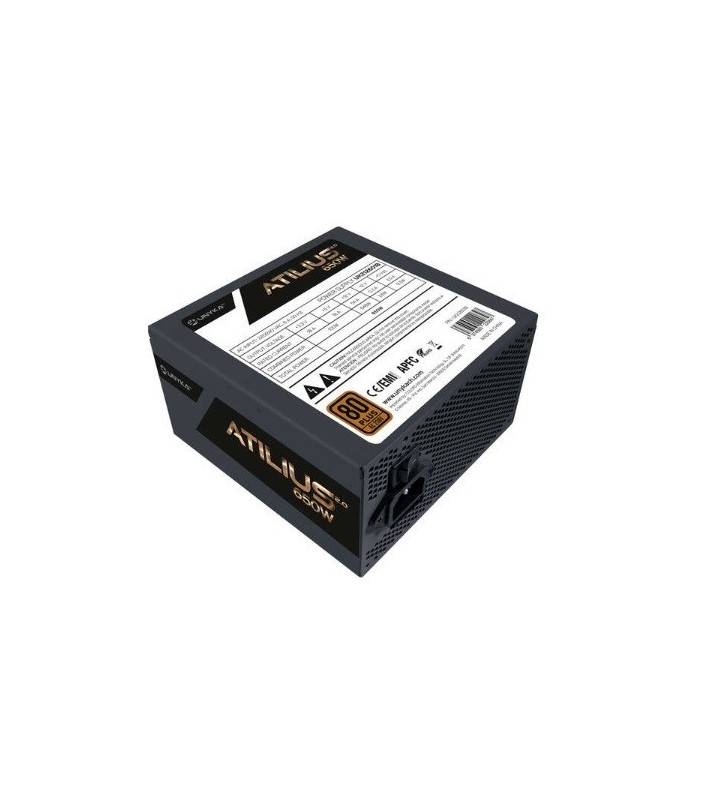 ALIMENTATORE UNYKACH ATILIUS 2.0 UK212601 nero da 650W certificato 80 Plus Bronze formato ATX 2.3