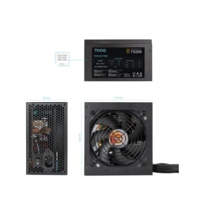 ALIMENTATORE TOOQ HELIOS ATX 750W APFC 80+ Bronze - Nero TQHELIOS-750SP