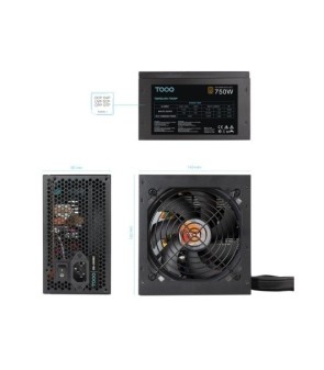 ALIMENTATORE TOOQ HELIOS ATX 750W APFC 80+ Bronze - Nero TQHELIOS-750SP