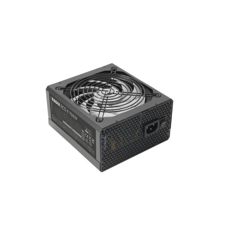 ALIMENTATORE TACENS RADIX Eco X750 750W ATX PFC attivo Ventola 140mm a 12dB