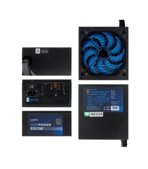 ALIMENTATORE COOLBOX DG-PWS650-85B DeepPower 80 Plus Bronze da 650 W ATX PFC attivo Modalità silenziosa
