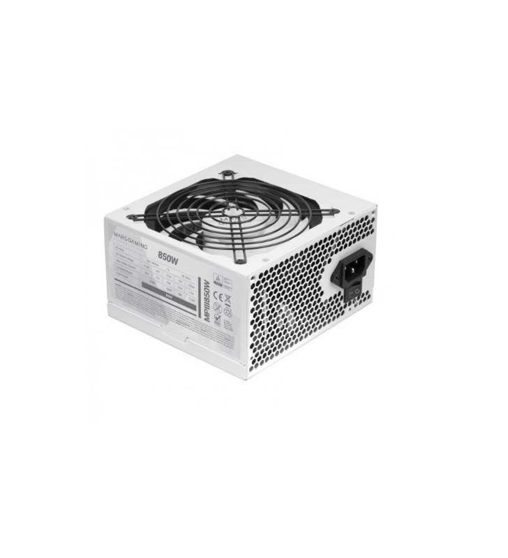 ALIMENTATORE MARS GAMING MPIII850W 850W Efficienza 99% APFC DIGITALE Funzionamento silenzioso AI-RPM