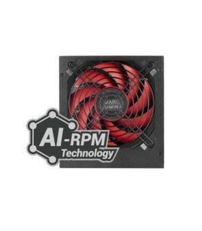 ALIMENTATORE MARS GAMING ATX MPIII850 da 850 W Silenzio assoluto Efficienza professionale Design dei cavi ottimizzato