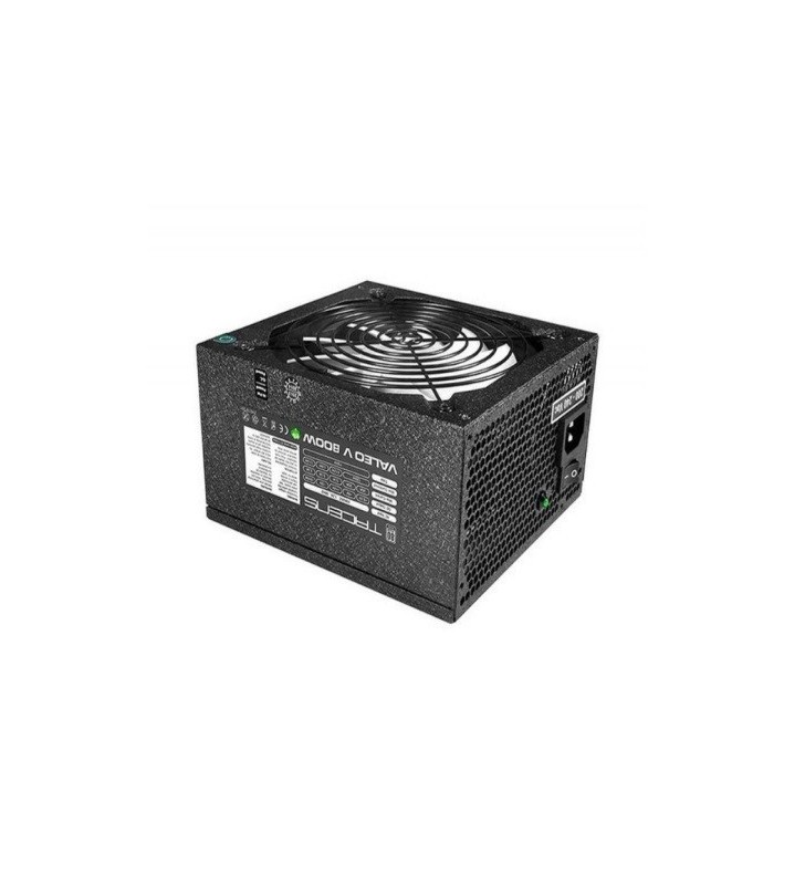 ALIMENTATORE TACENS Valeo V 800M 1VV800M 800W ATX PFC attivo Ventola 140mm 12dB Certificazione 80 Plus Silver
