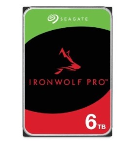 DISCO RIGIDO INTERNO HDD SEAGATE Ironwolf Pro ST6000NT001 3.5" SATA 3 6TB NAS