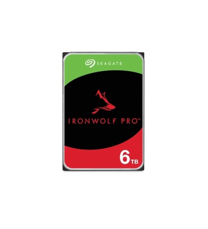 DISCO RIGIDO INTERNO HDD SEAGATE Ironwolf Pro ST6000NT001 3.5" SATA 3 6TB NAS