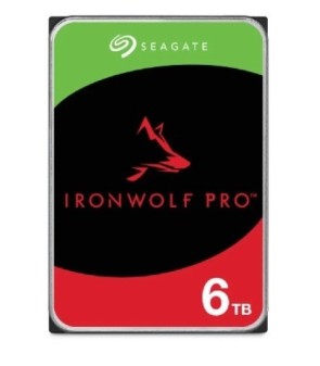 DISCO RIGIDO INTERNO HDD SEAGATE Ironwolf Pro ST6000NT001 3.5" SATA 3 6TB NAS
