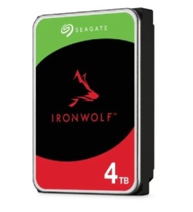 DISCO RIGIDO INTERNO HDD SEAGATE Ironwolf ST4000VN006 3,5" 4TB SATA III per NAS