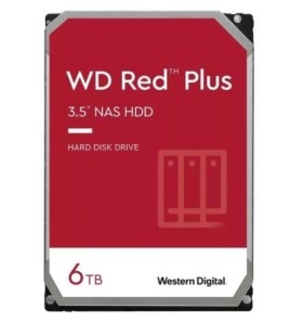 DISCO RIGIDO INTERNO HDD WD WESTERN DIGITAL WD60EFPX RED PLUS 3,5" 6TB NAS SATA III