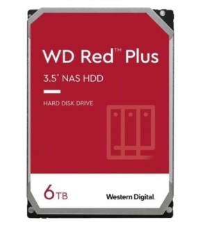 DISCO RIGIDO INTERNO HDD WD WESTERN DIGITAL WD60EFPX RED PLUS 3,5" 6TB NAS SATA III