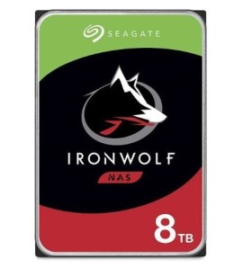 DISCO RIGIDO INTERNO HDD SEAGATE IRONWOLF ST8000VN004 3.5" SATA 3 8TB NAS