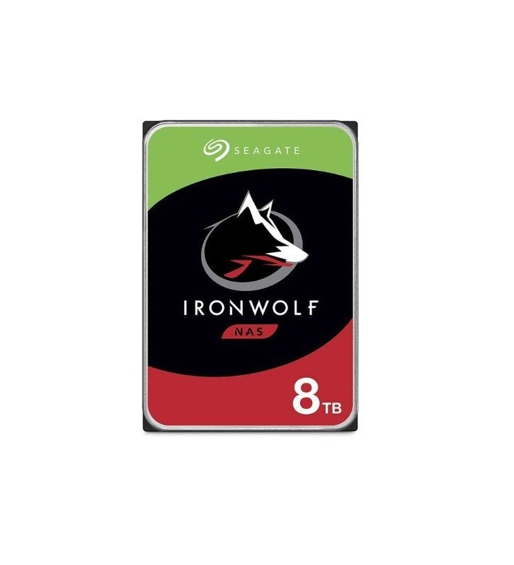 DISCO RIGIDO INTERNO HDD SEAGATE IRONWOLF ST8000VN004 3.5" SATA 3 8TB NAS