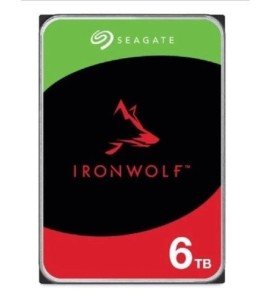 DISCO RIGIDO INTERNO HDD SEAGATE IRONWOLF ST6000VN006 3,5" SATA 3 da 6 TB per NAS
