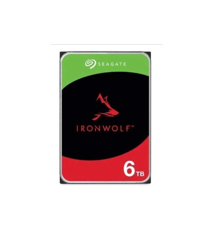 DISCO RIGIDO INTERNO HDD SEAGATE IRONWOLF ST6000VN006 3,5" SATA 3 da 6 TB per NAS