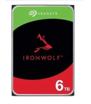 DISCO RIGIDO INTERNO HDD SEAGATE IRONWOLF ST6000VN006 3,5" SATA 3 da 6 TB per NAS
