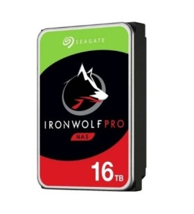DISCO RIGIDO INTERNO HDD SEAGATE IRONWOLF Pro ST16000NT001 da 3,5" SATA da 16 TB