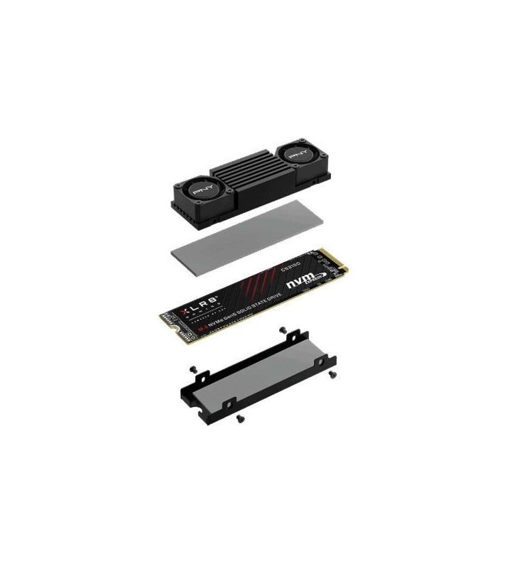 DISCO RIGIDO INTERNO SSD PNY CS3150 da 2 TB NVMe PCIe Gen5 x4 M.2 con dissipatore di calore