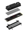 DISCO RIGIDO INTERNO SSD PNY CS3150 da 2 TB NVMe PCIe Gen5 x4 M.2 con dissipatore di calore