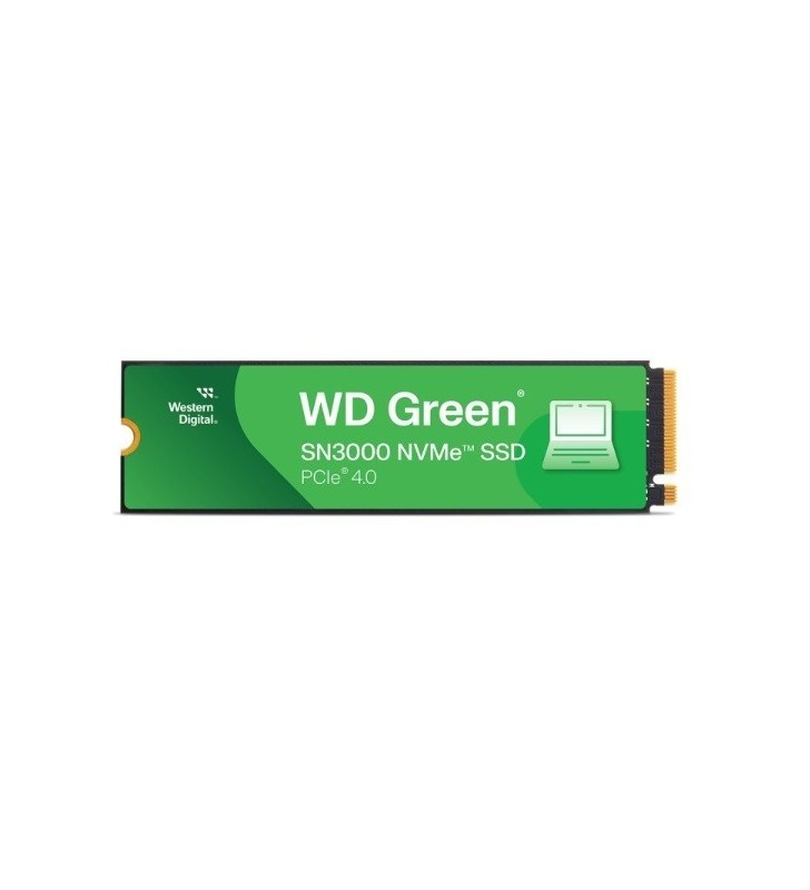 DISCO RIGIDO INTERNO SSD WESTERN DIGITAL WD Green SN3000 500 GB PCIe 4.0 x4 (NVMe) WDS500G4G0E