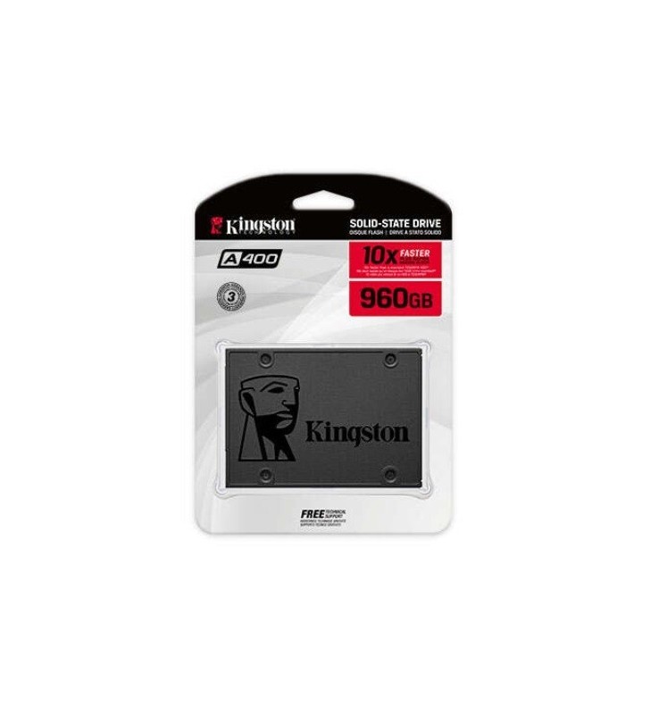DISCO RIGIDO INTERNO SSD KINGSTON A400 SSD 960GB 2.5" SATA3 SA400S37/960G