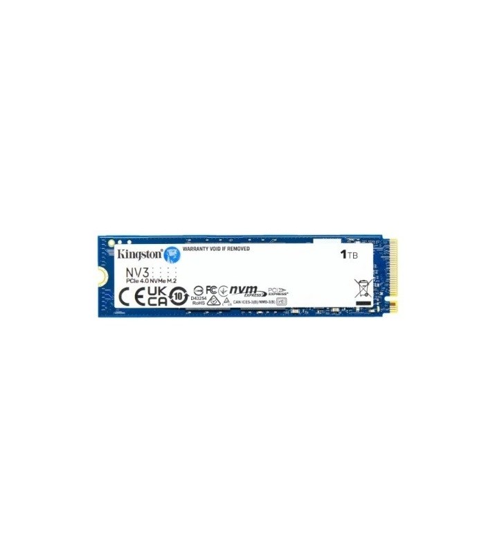 DISCO RIGIDO INTERNO SSD KINGSTON SNV3S/1000G NV3 SSD M2 2280 1TB PCIe 4.0 NVMe 3D NAND