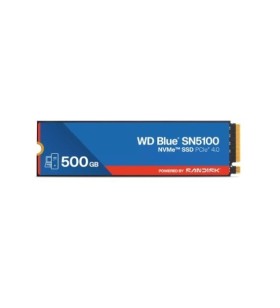 DISCO RIGIDO INTERNO SSD WESTERN DIGITAL WD Blue SN5100 WDS500G5B0E 500GB M2 PCI Express 4.0 NVMe Gen4 3D NAMD