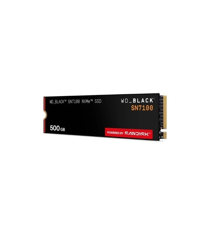 DISCO RIGIDO INTERNO SSD WESTERN DIGITAL WD Black SN7100 WDS500G4X0E 500 GB M2 PCI Express 4.0 NVMe Gen4