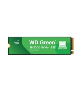 DISCO RIGIDO INTERNO SSD WESTERN DIGITAL WD Green SN3000 WDS100T4G0E 1 TB - PCIe 4.0 x4 (NVMe)