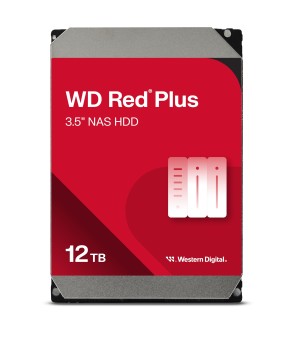 Disco rigido interno WD Red Plus da 3,5" 12 TB NAS SATA3 WD120EFGX