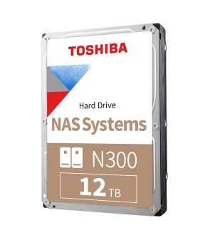 DISCO RIGIDO INTERNO TOSHIBA N300 NAS 3.5" 12TB SATA3 7200 r.p.m HDWG51CUZSVA