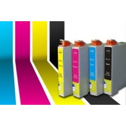 Kit Risparmio 10 Cartucce Compatibili EPSON STYLUS CX3700 0631-T0634